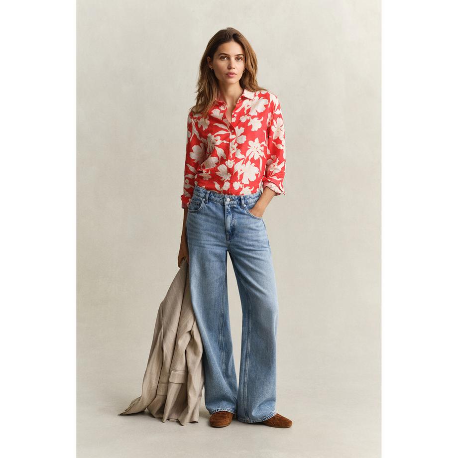 GANT Bluse mit Blumenmuster  