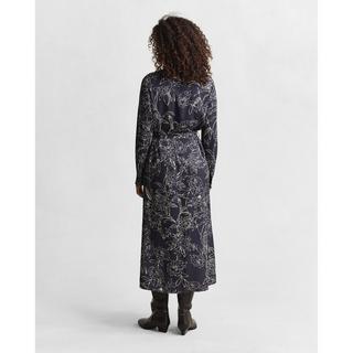 GANT Robe Chemise Manches Longues à Motif Floral  