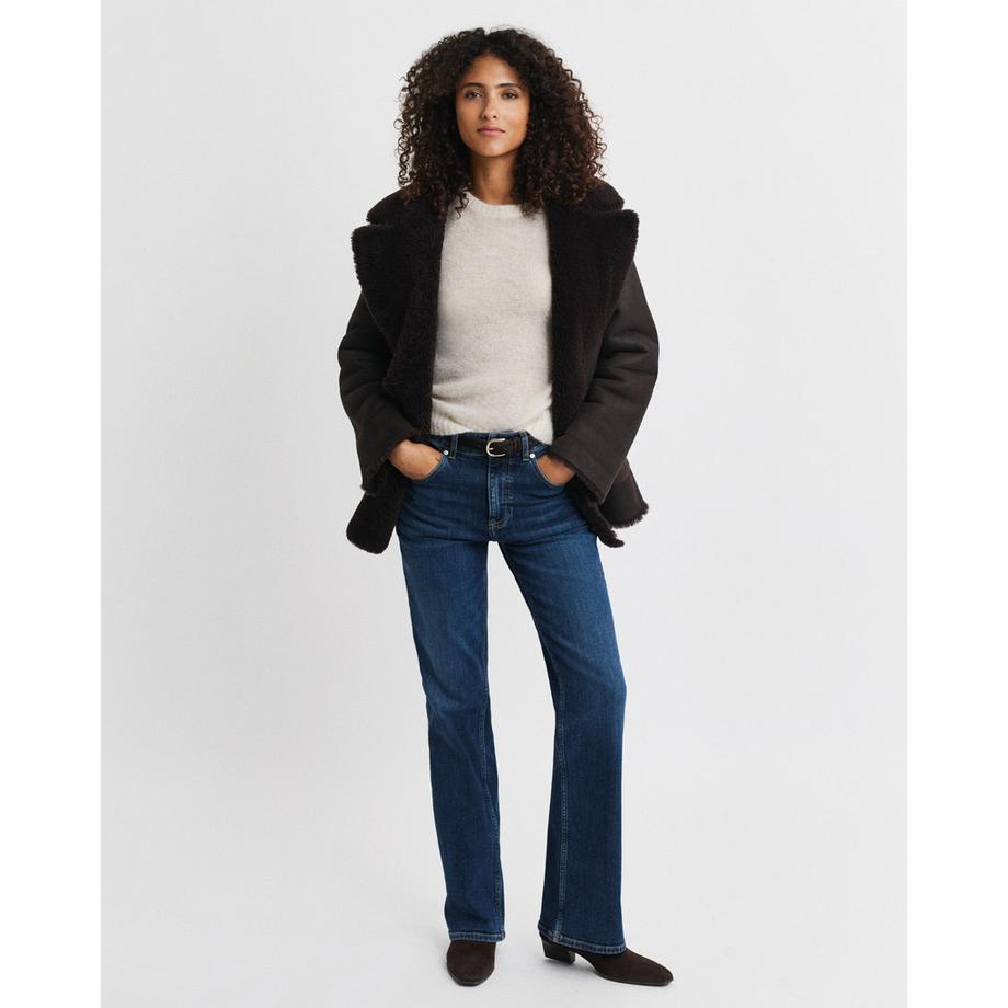 GANT Maglione a Maniche Corte Misto Mohair  