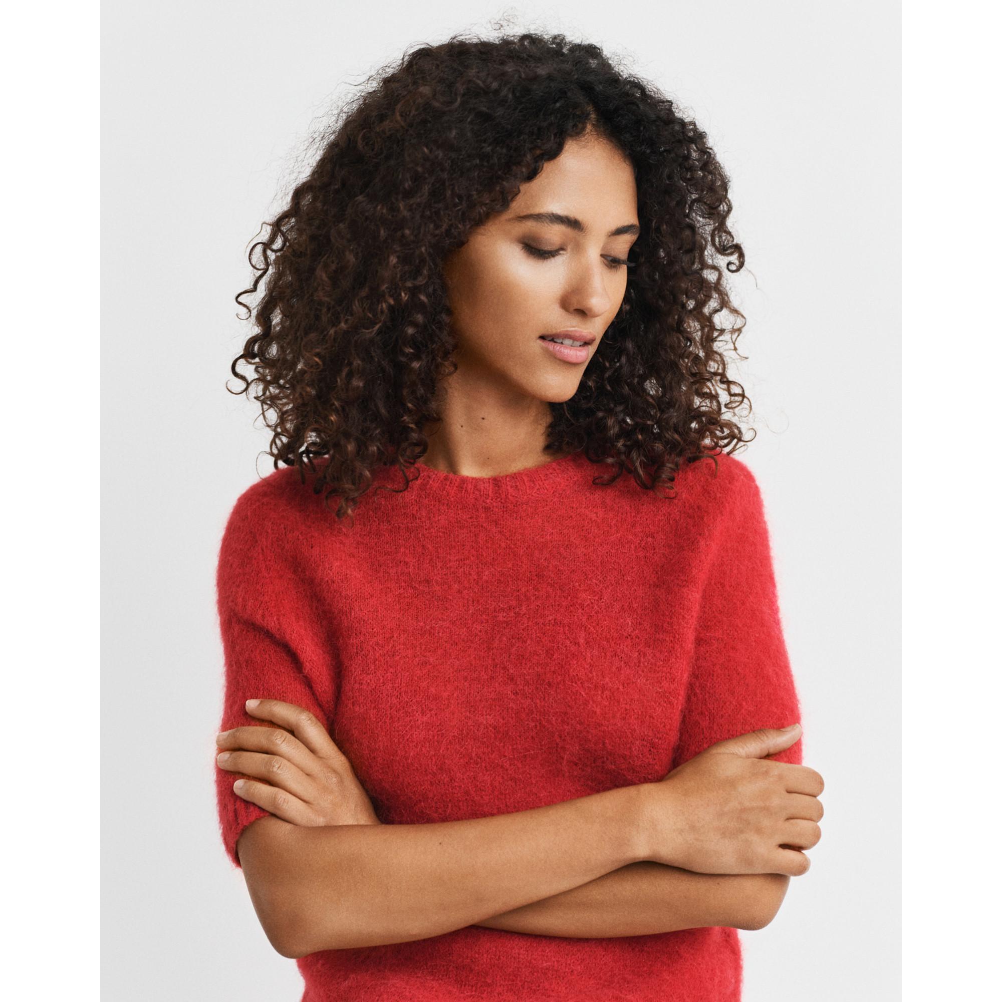 GANT Maglione Maniche Corte Misto Mohair  