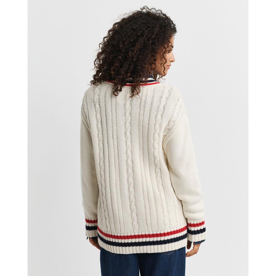 GANT Zopfmuster Regular Fit Cardigan  