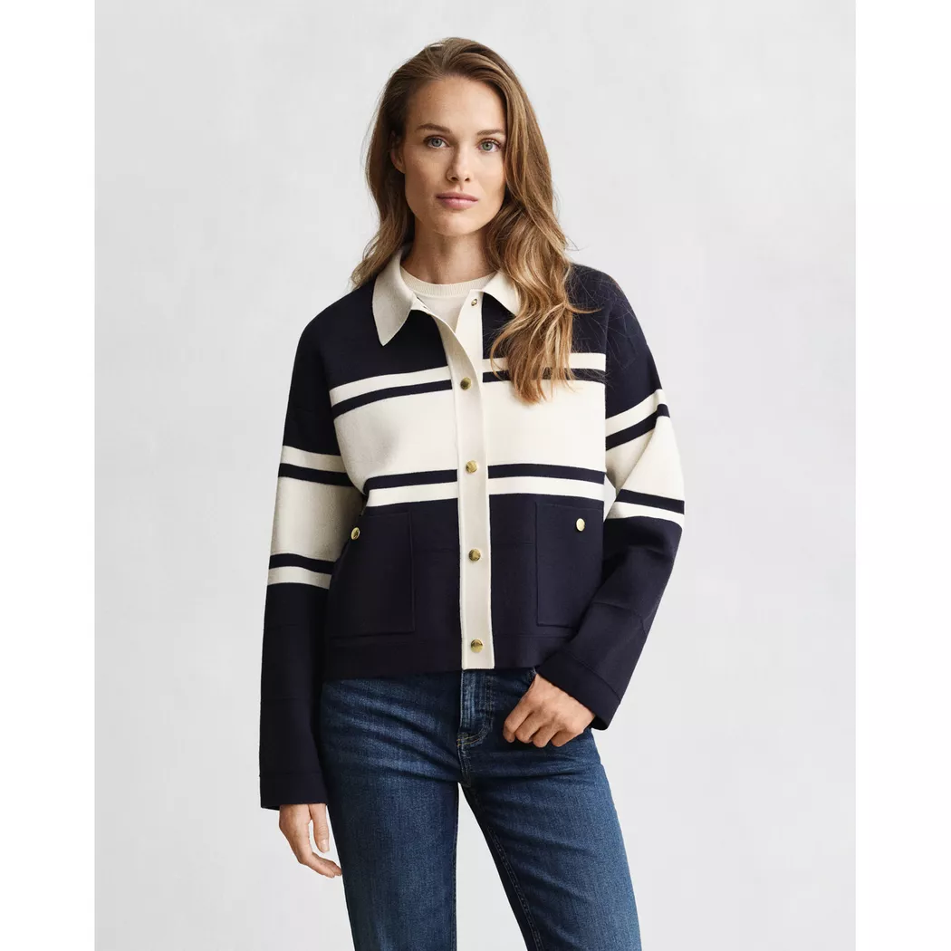 Gant - Cardigan, für Damen, Marine, Größe XS