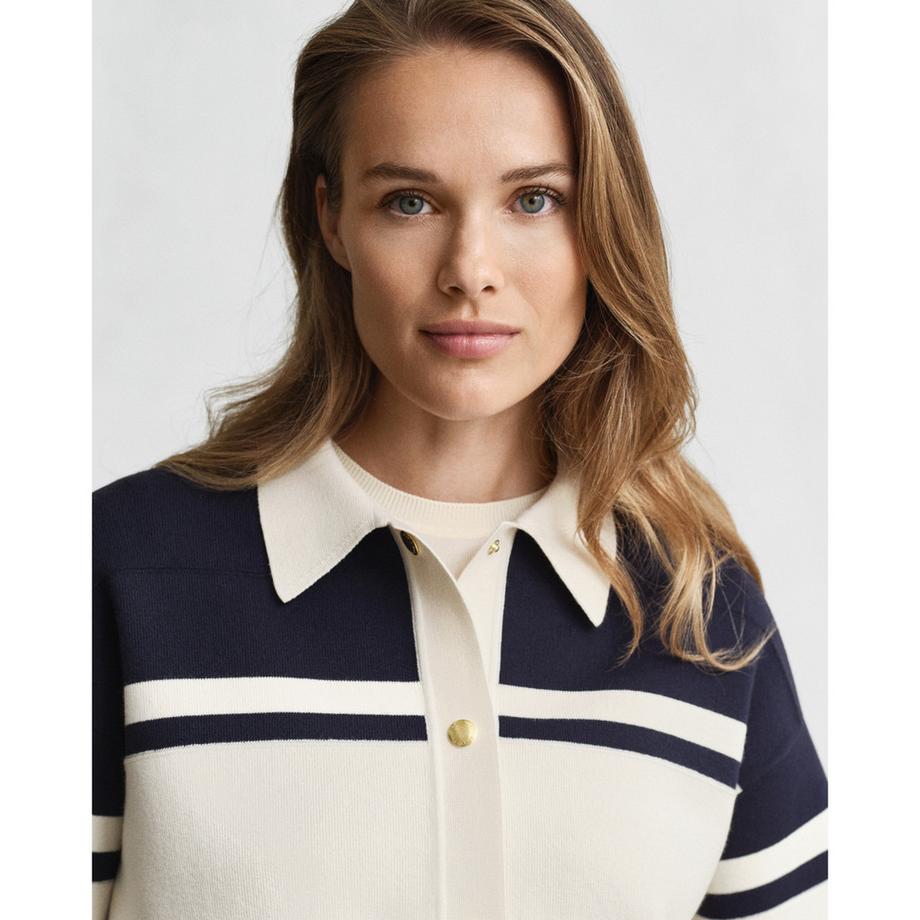 GANT Gestreifter Cardigan Regular Fit  