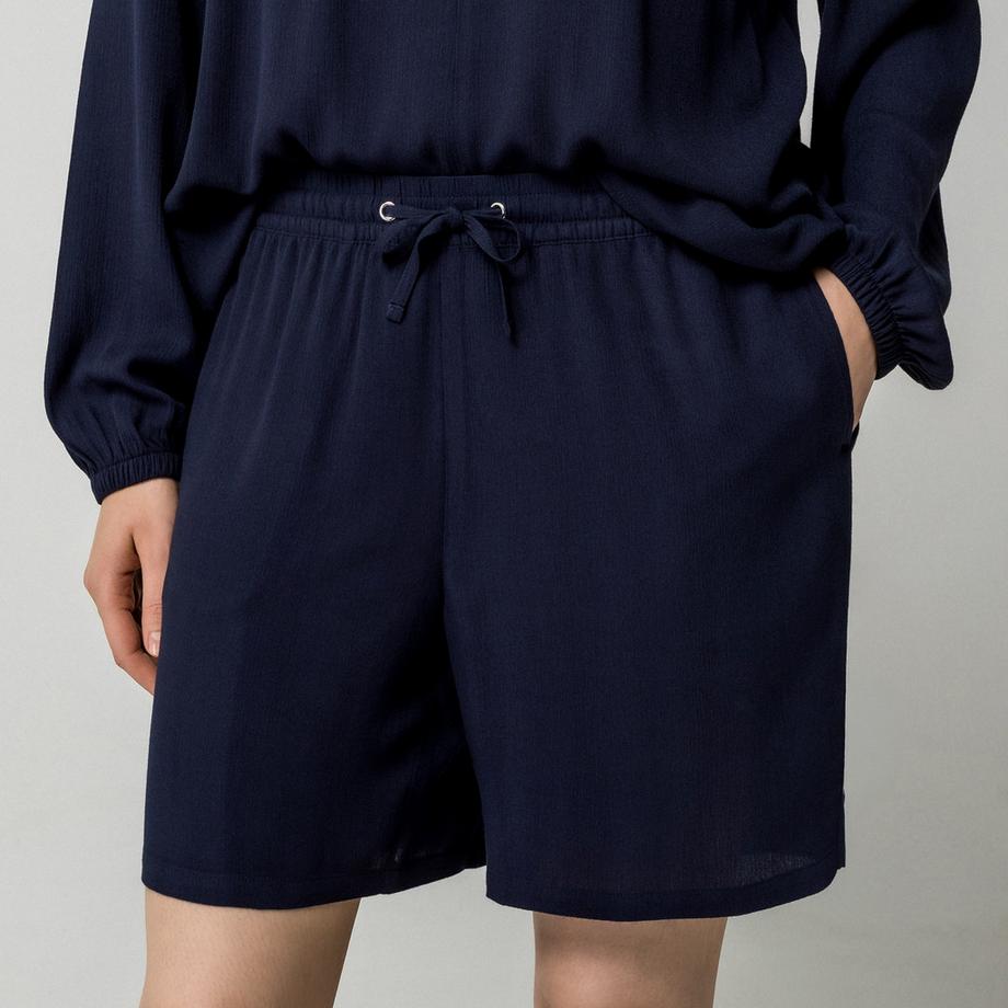 Manor Woman Short à Cordon de Serrage  