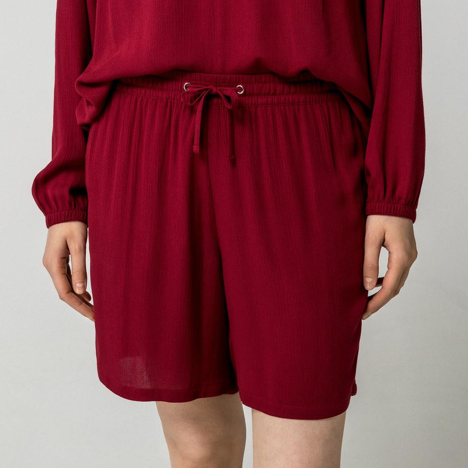 Manor Woman Short à Cordon de Serrage  