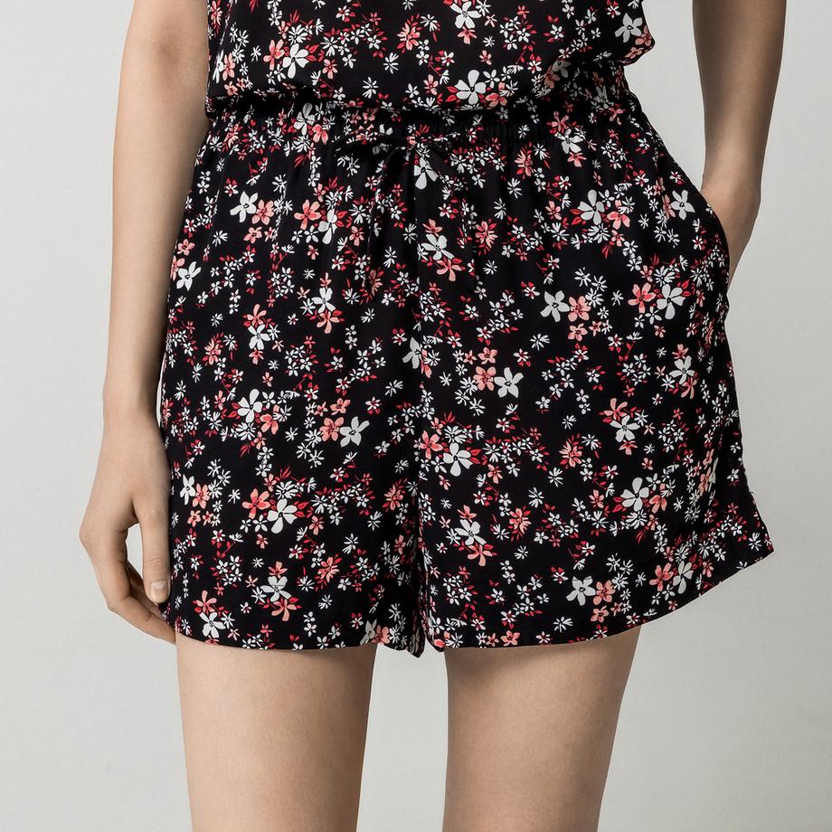 Manor Woman Short à motif floral  
