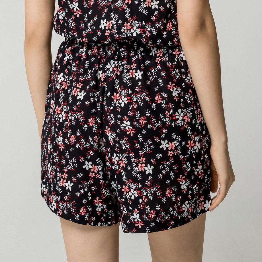 Manor Woman Short à motif floral  