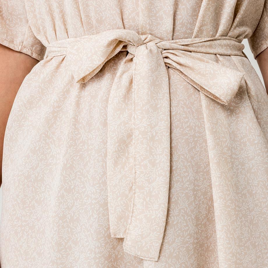 Manor Woman Robe décontractée avec ceinture à nouer  