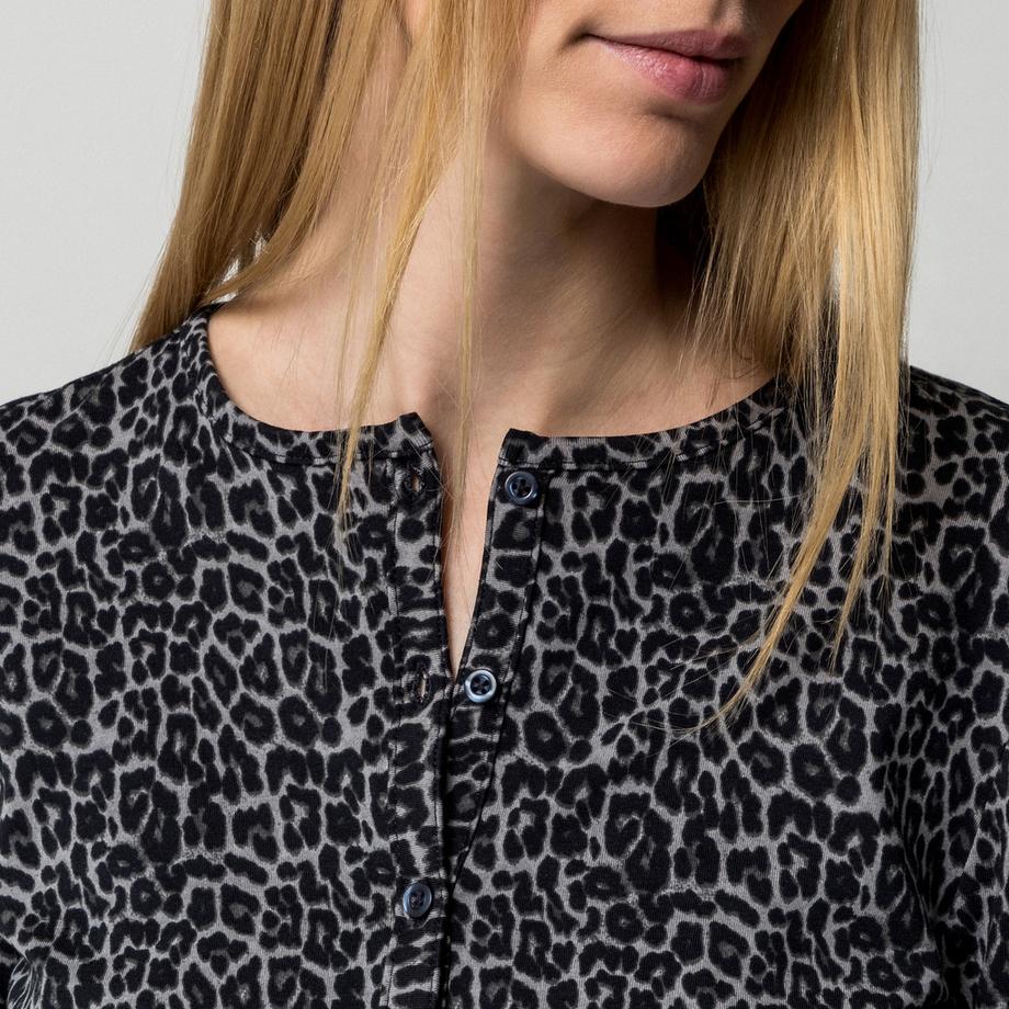 Only Lingerie KISS LIFE LS ONECK CARDIGAN Cardigan Stampa Leopardata  