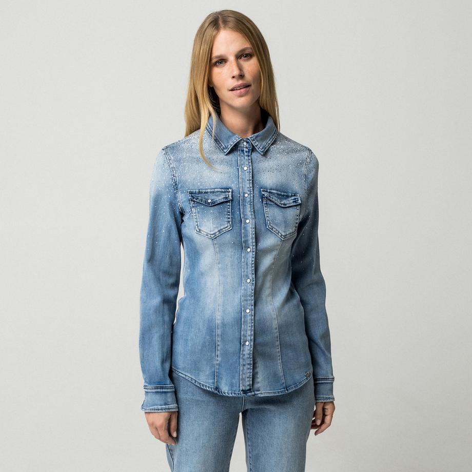 Camicetta in denim