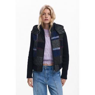 Desigual Veste Patchwork à Capuche  