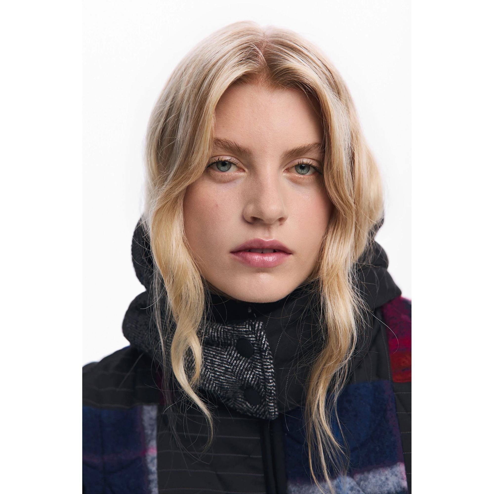 Desigual Veste Patchwork à Capuche  