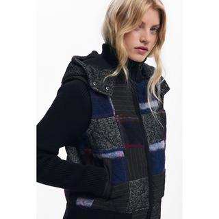 Desigual Veste Patchwork à Capuche  