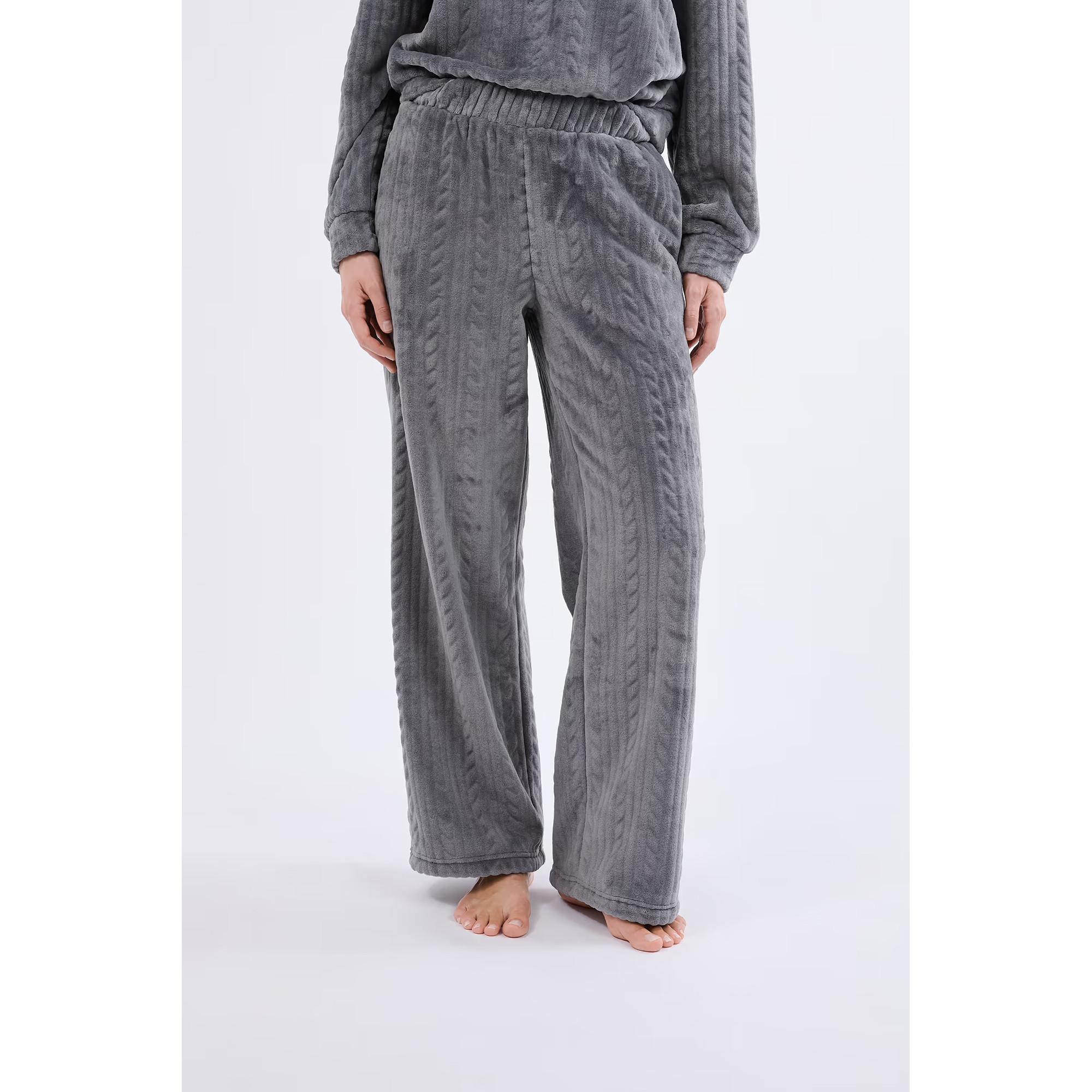 Etam Samt Pyjamahose  