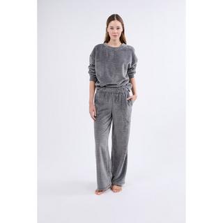 Etam Samt Pyjamahose  