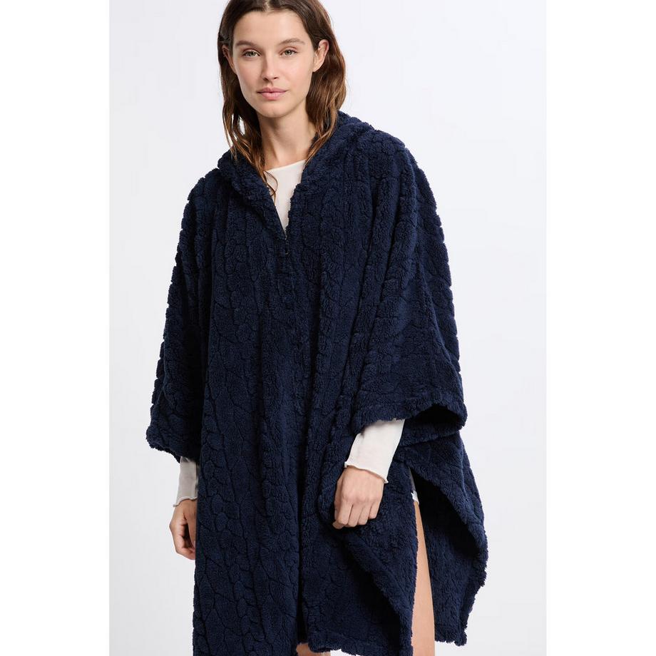 Etam Poncho à Capuche  