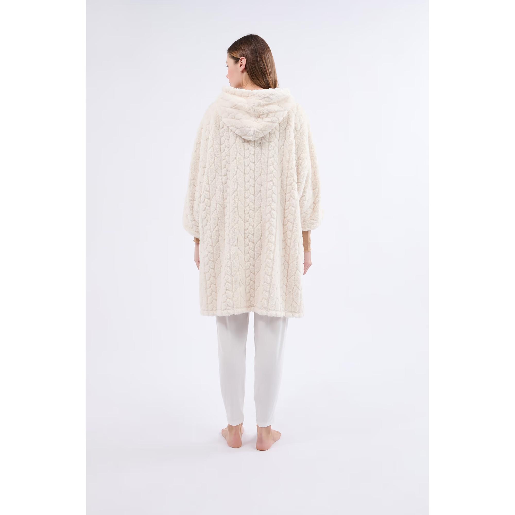 Etam Poncho à Capuche  