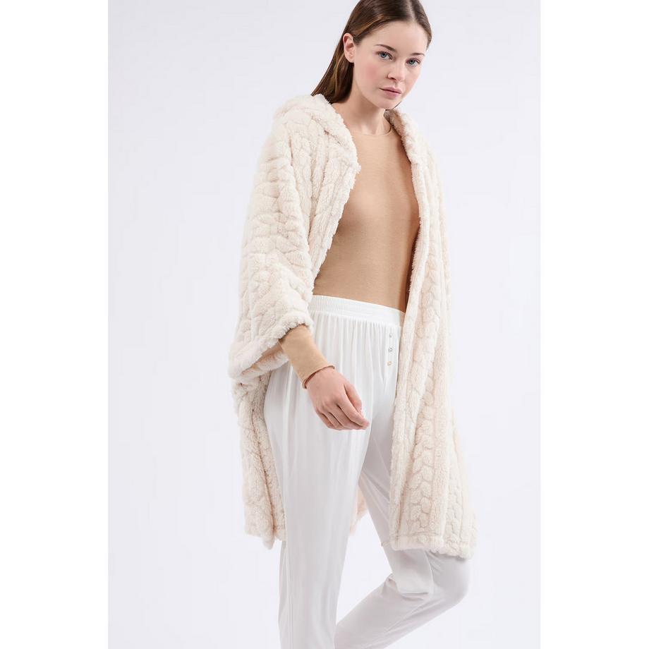 Etam Poncho con Cappuccio  