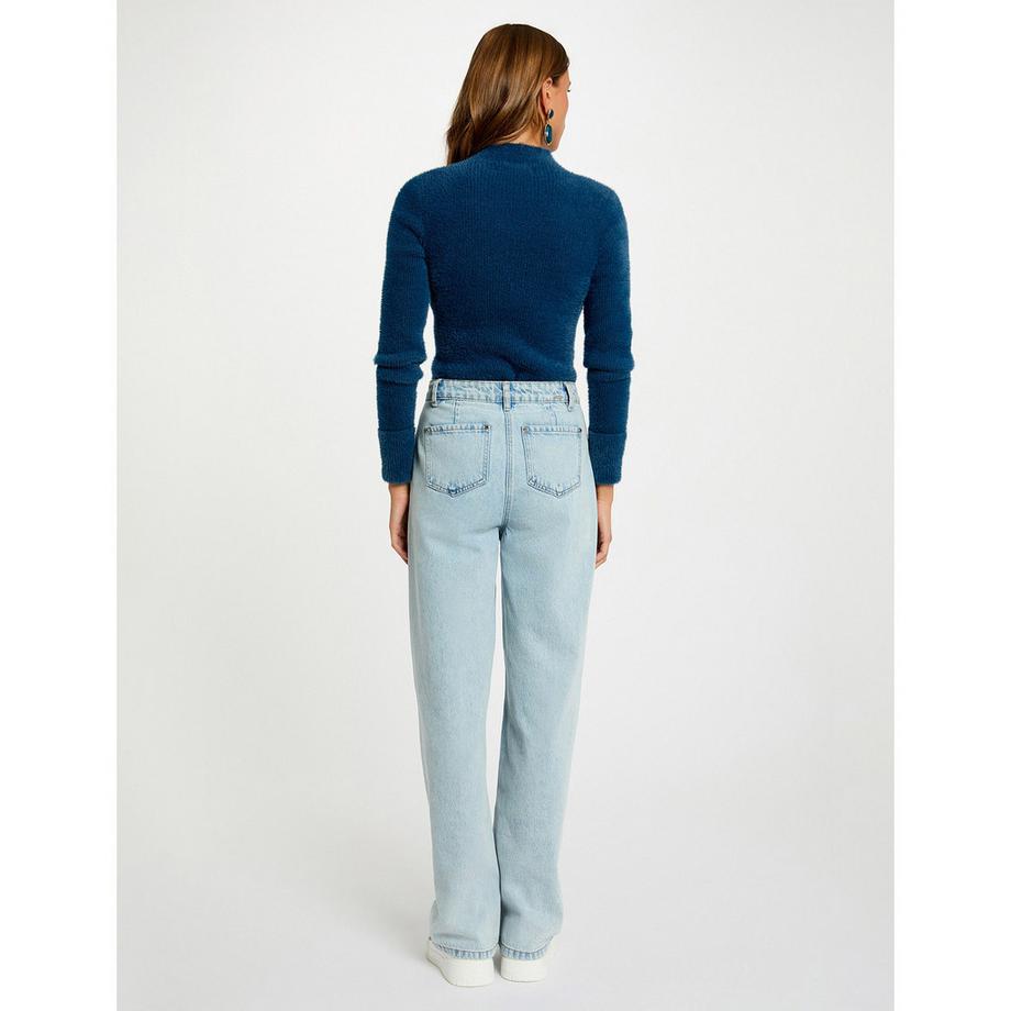 MORGAN Slim Fit Rollkragenpullover  