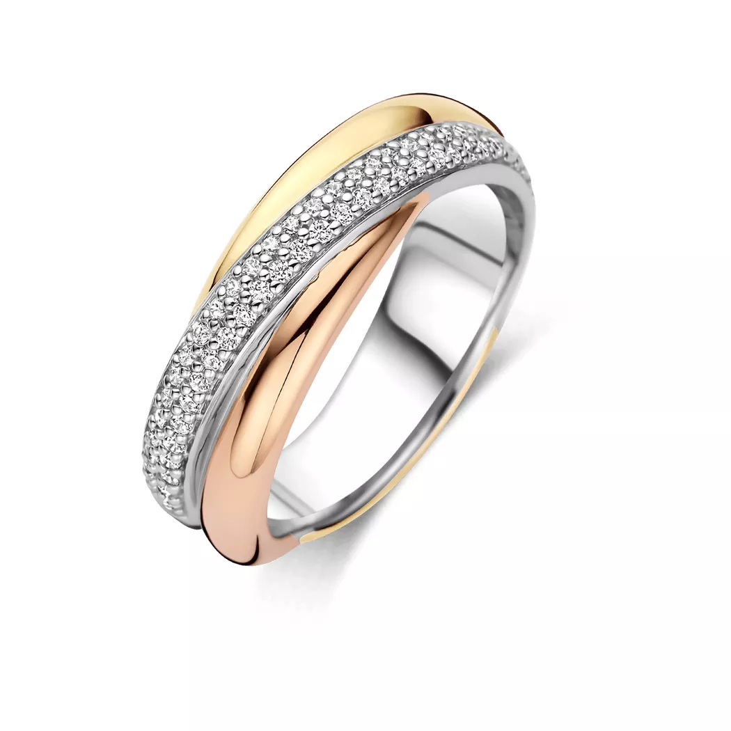 TI SENTO - Ring, 54, Zweifarbig 4