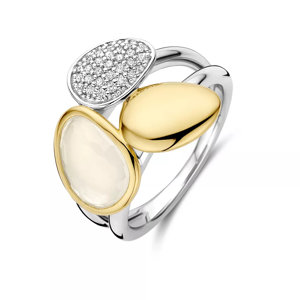 TI SENTO - Ring, 56, Zweifarbig