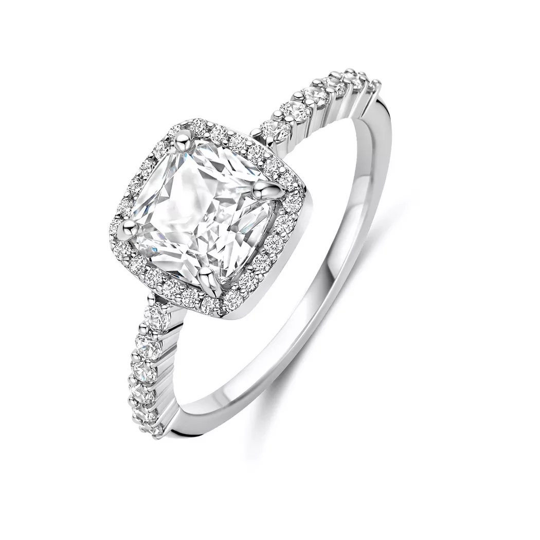 TI SENTO - Ring, 50, Silber