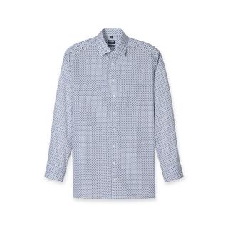 OLYMP Langarmhemd Geometrisches Muster  