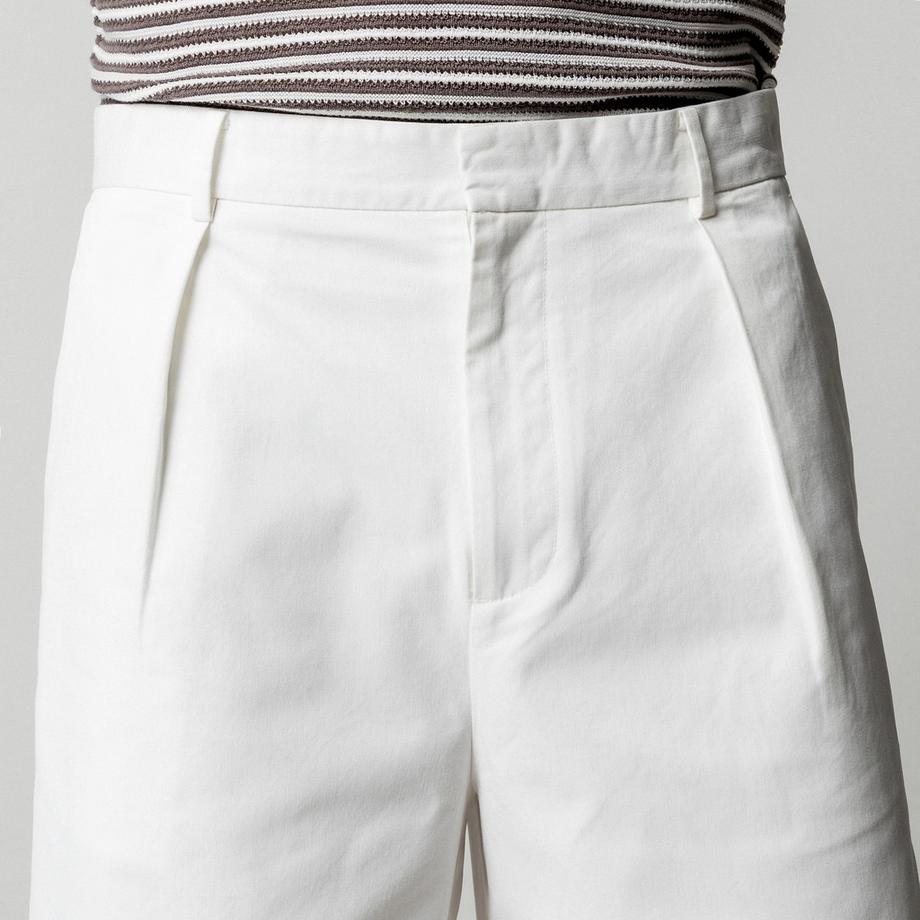 Manor Man Short Plissé  