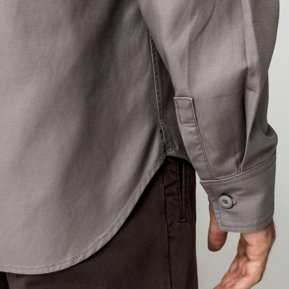 Manor Man Overshirt con tasche sul petto  