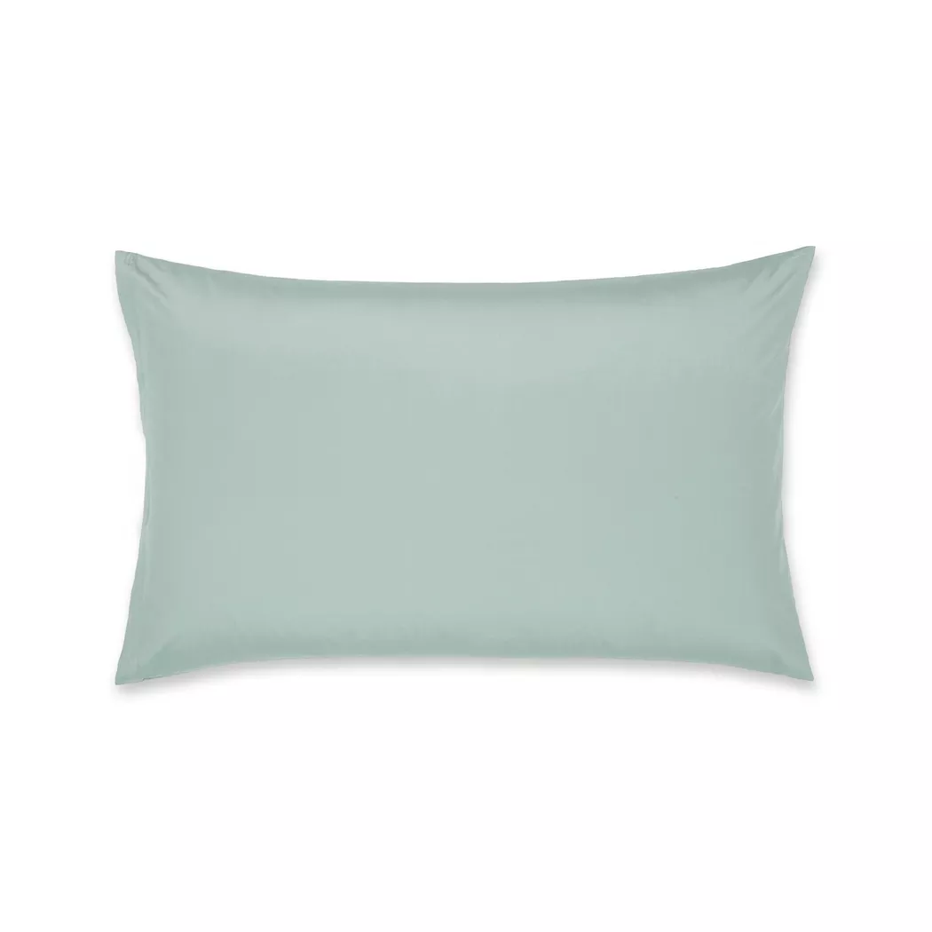 Manor - Kissenbezug, Sateen Luxe Kissenbezug, 60 x 60 cm, Gletscherblau