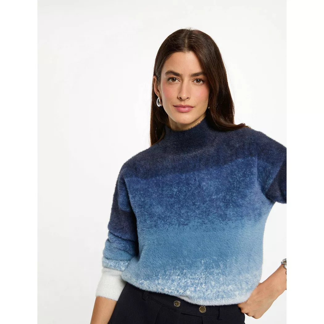 Morgan - Pullover, für Damen, Mittelblau, Größe M