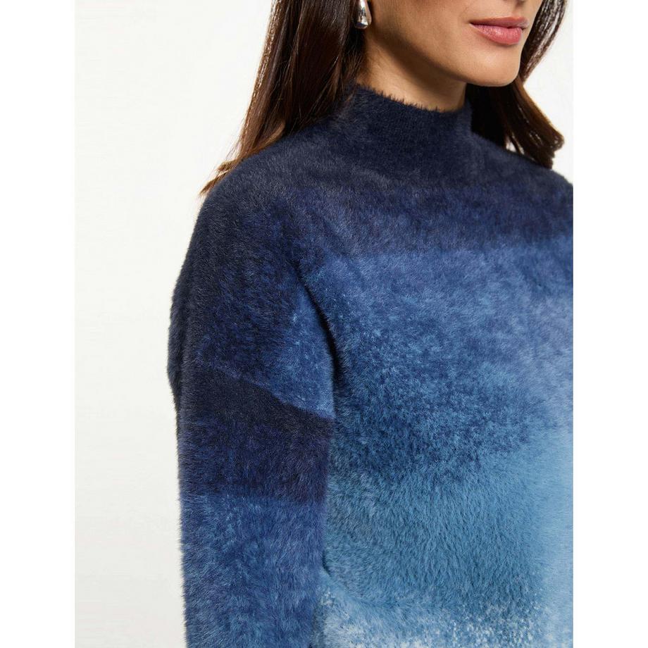 MORGAN Maglione a righe sfumate  