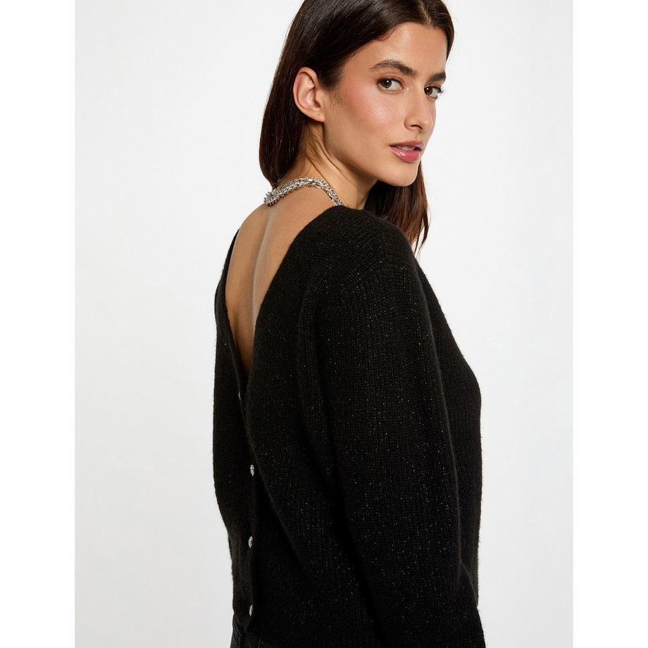 MORGAN Kurzer V-Ausschnitt Cardigan  