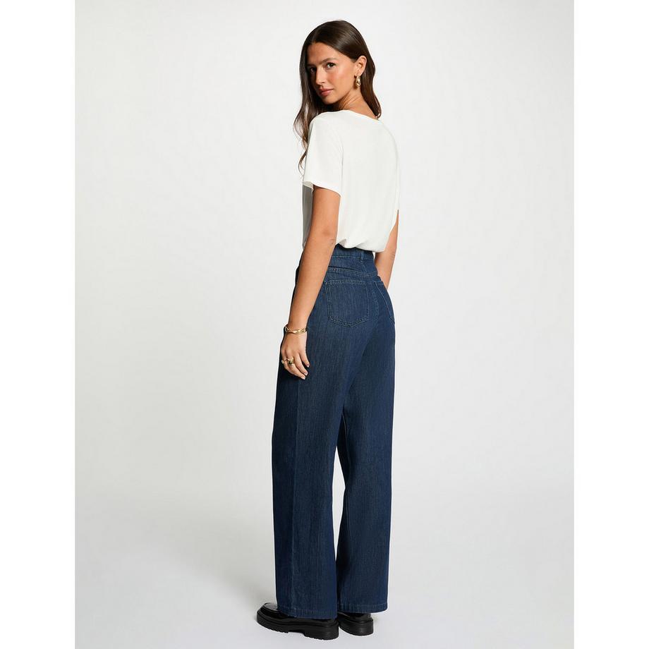 MORGAN T-shirt avec lettrage à paillettes  