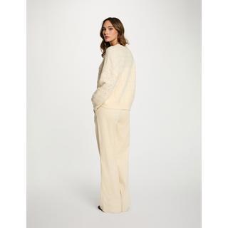 MORGAN Pullover mit dezentem Muster  