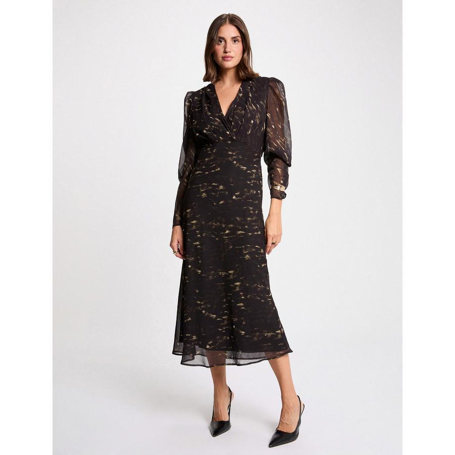 MORGAN Robe Midi Imprimée  