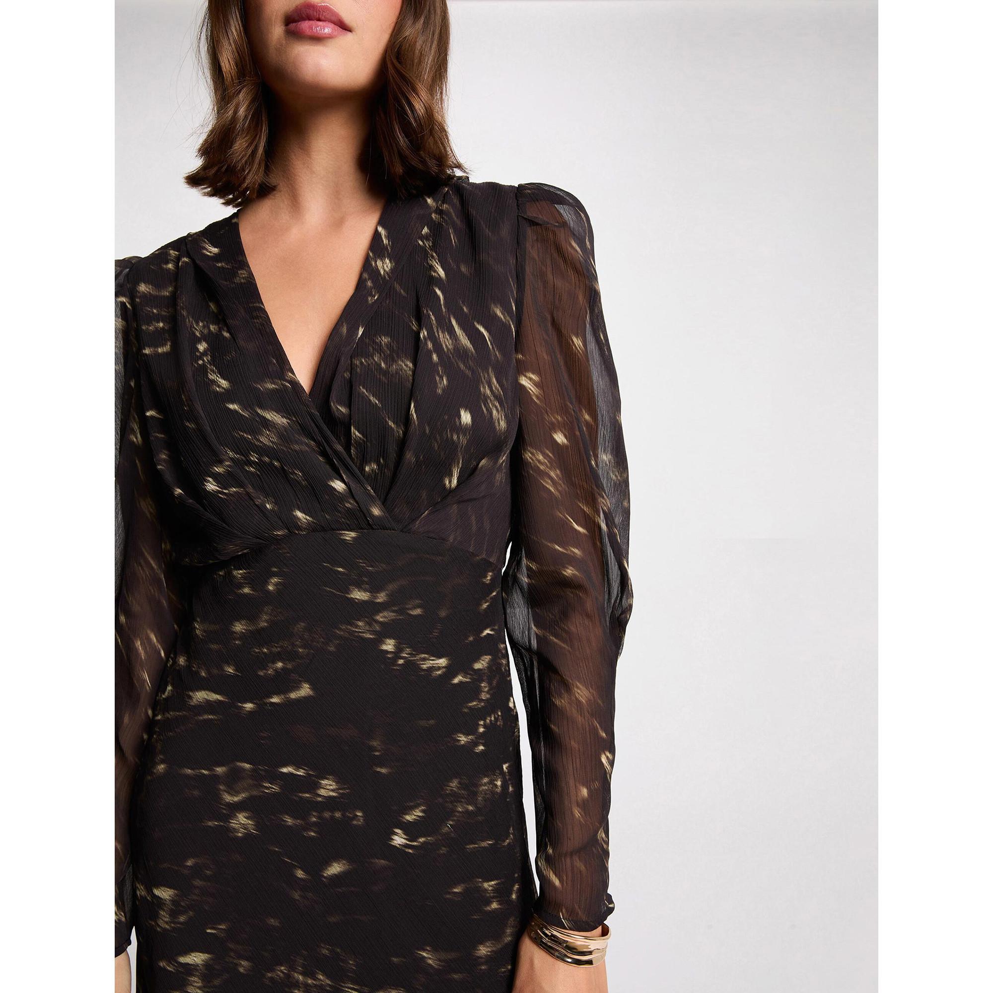 MORGAN Bedrucktes Midikleid  