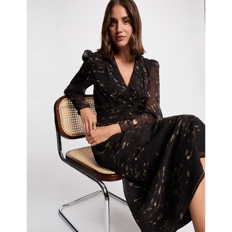 MORGAN Robe Midi Imprimée  