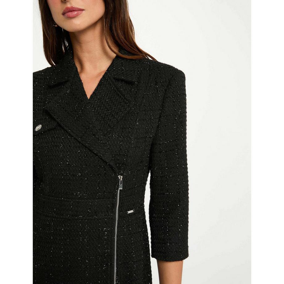 MORGAN Robe Tweed Col Revers  