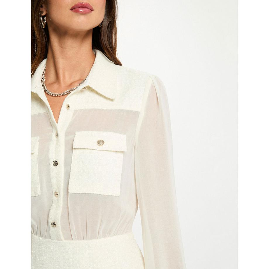 MORGAN Abito Tweed Vestibilità Aderente  