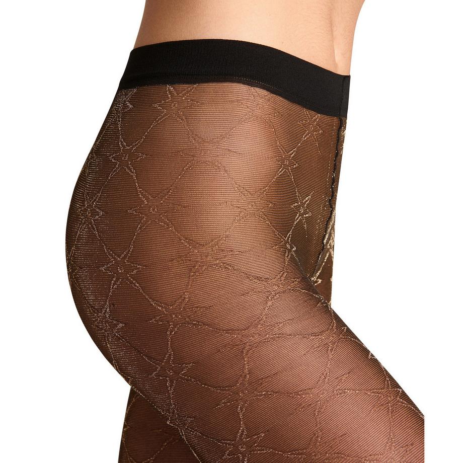 FALKE Galaxy Collant Motif Étoiles  