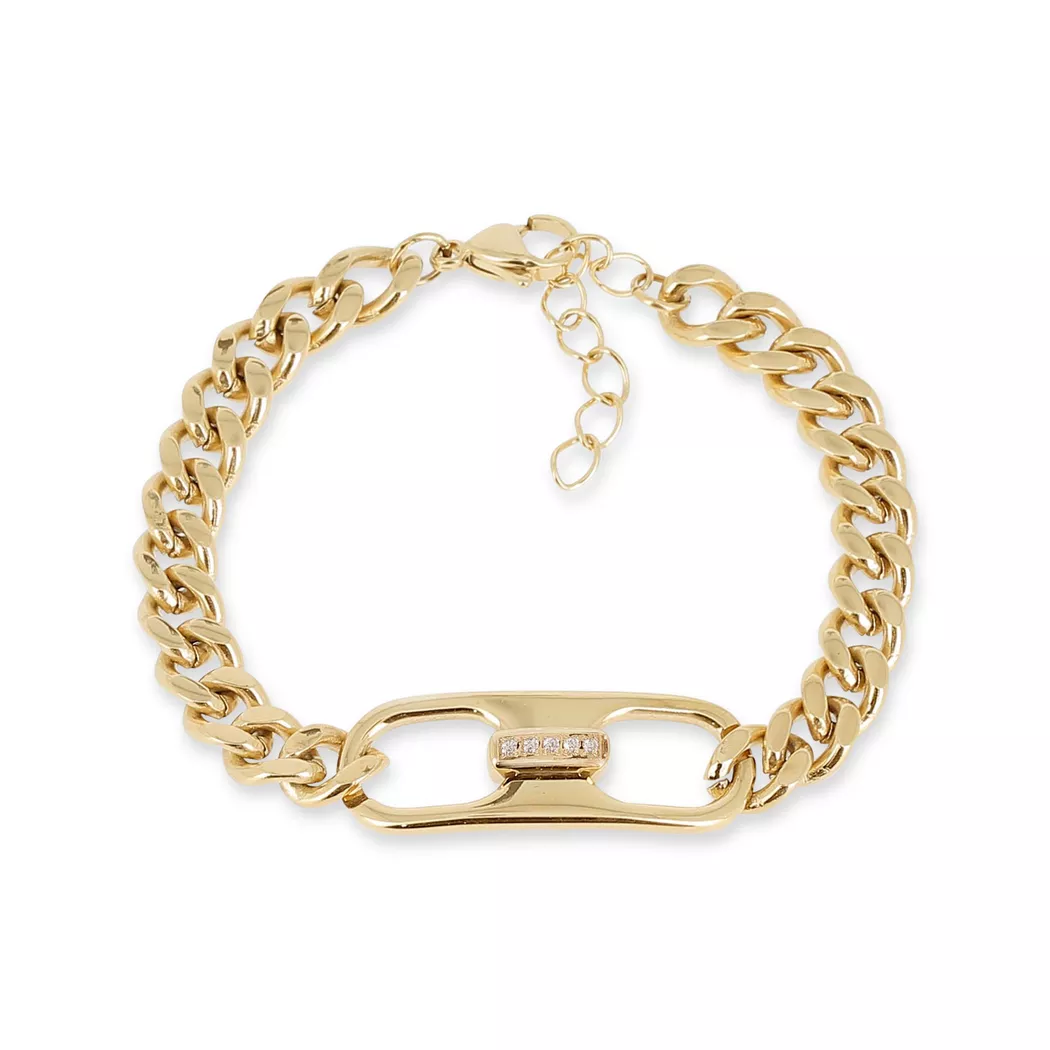 ZAG Bijoux - Armband, 15+3CM, Goldfarben 2