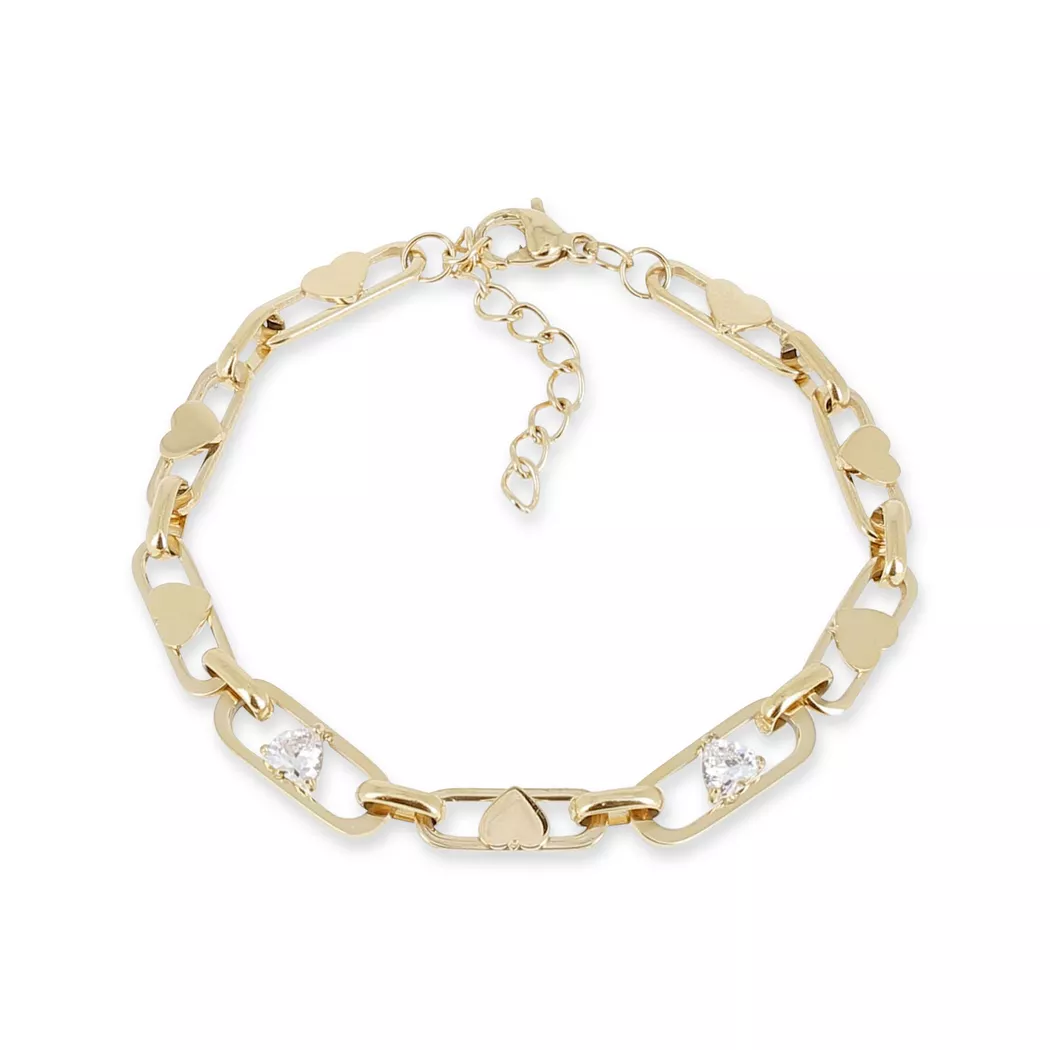ZAG Bijoux - Armband, 15+3CM, Goldfarben