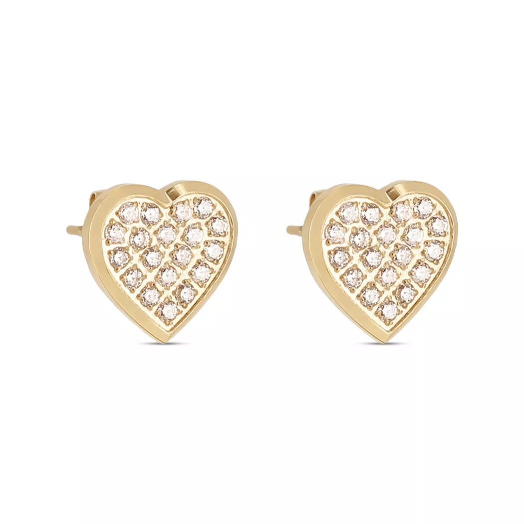 ZAG Bijoux - Ohrstecker, One Size, Goldfarben 7
