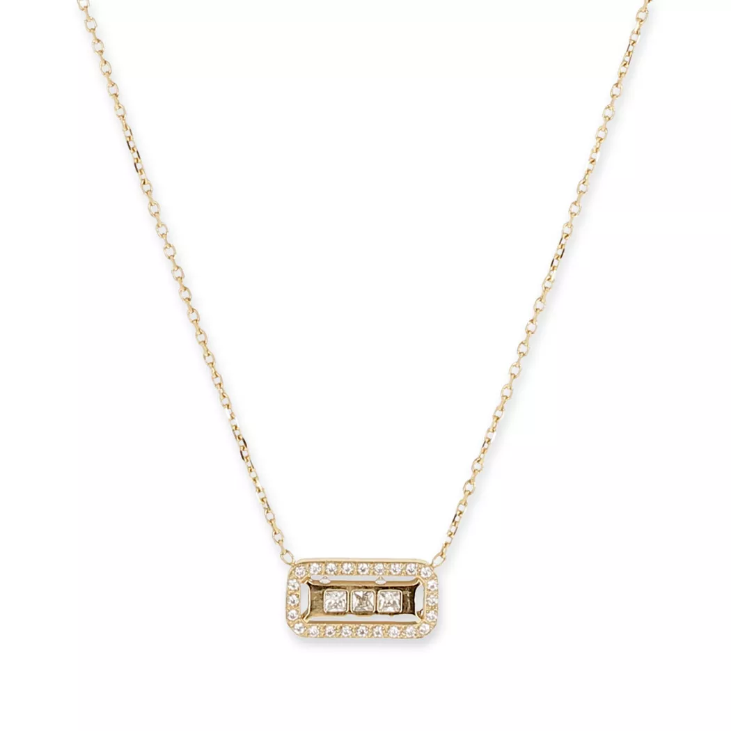 ZAG Bijoux - Halskette, 38.5CM, Goldfarben 5