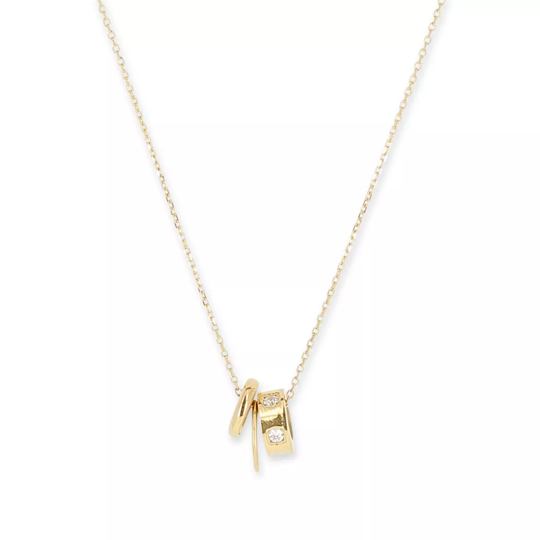 ZAG Bijoux - Halskette, 38.5CM, Goldfarben
