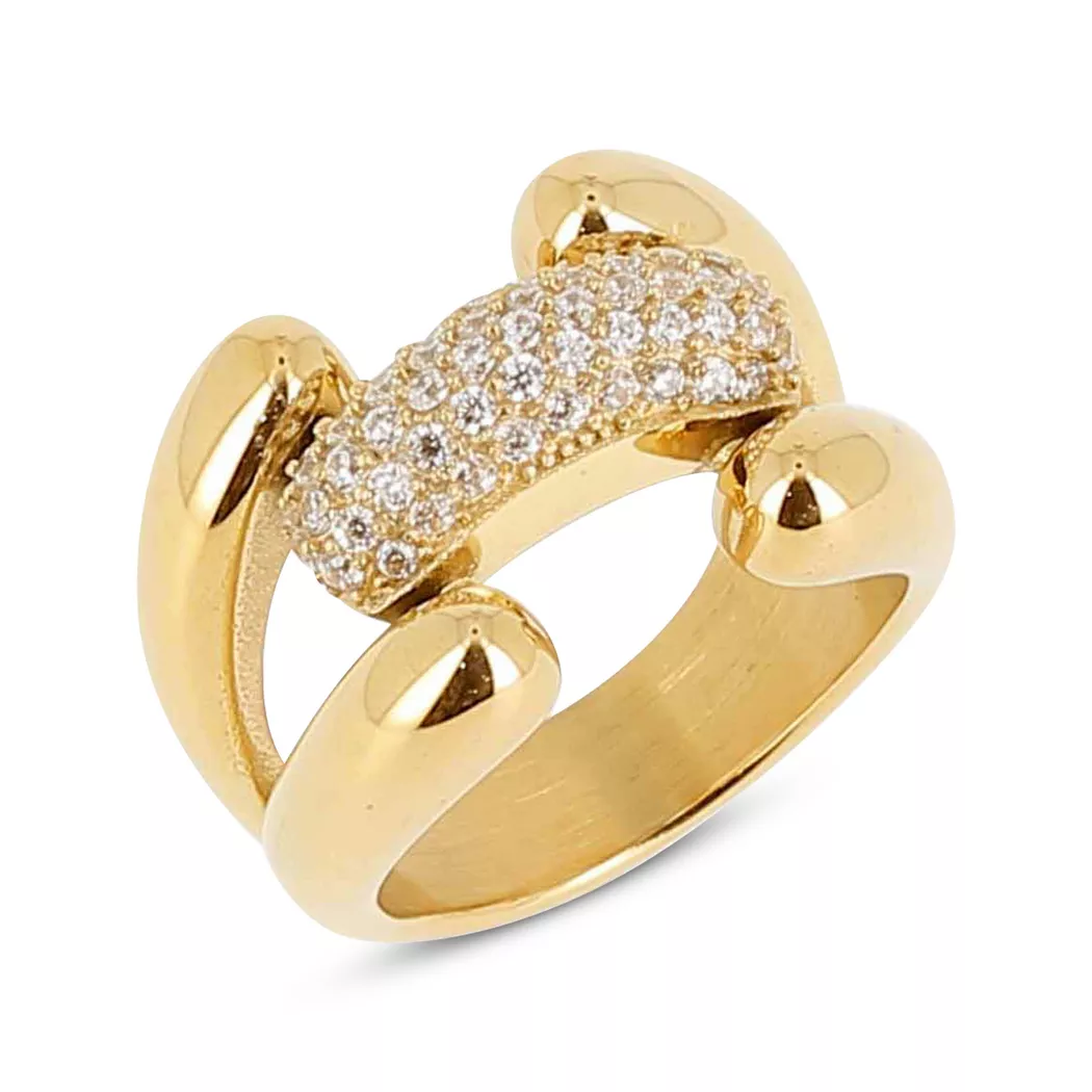 ZAG Bijoux - Ring, 58, Goldfarben