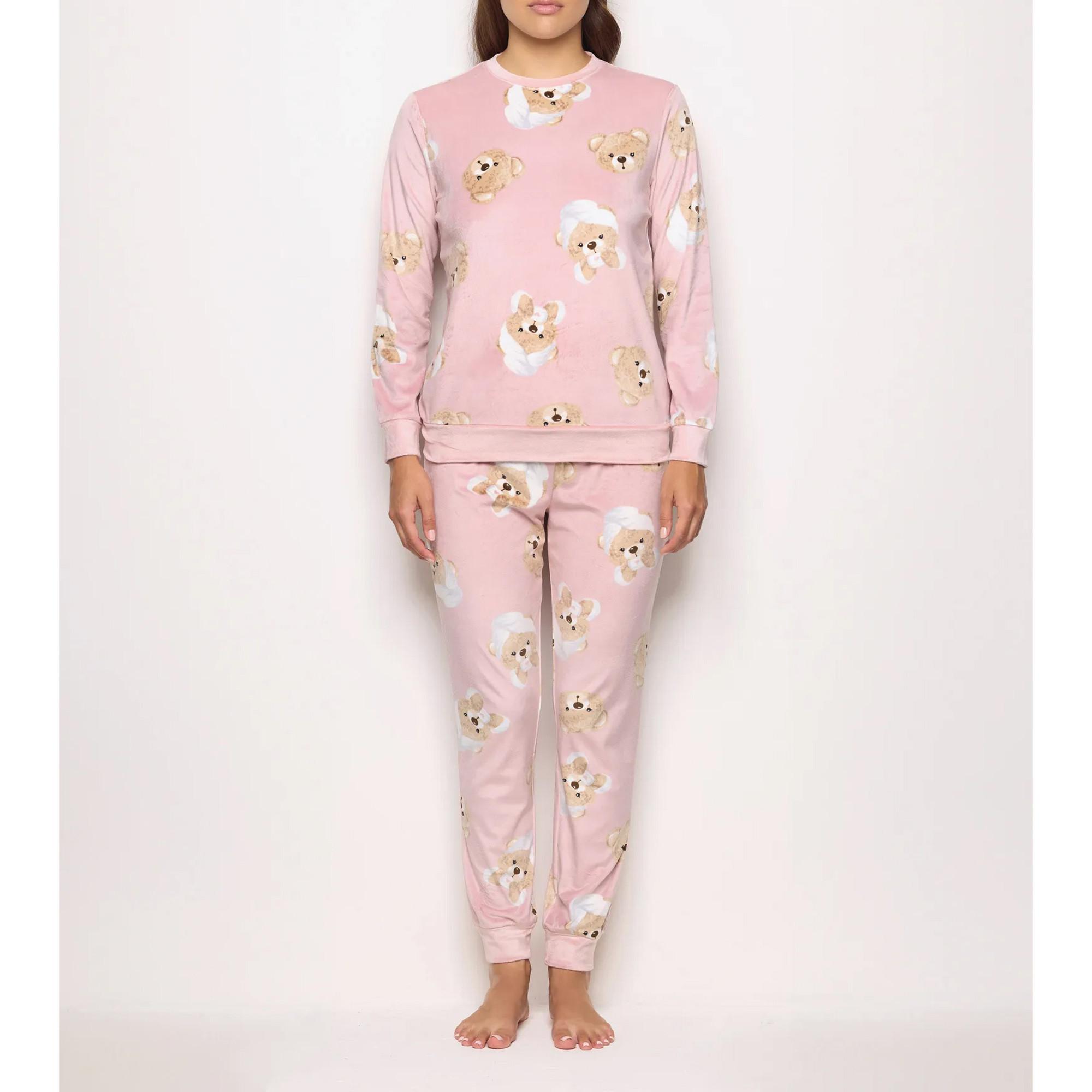 Yamamay Teddybär Print Langer Pyjama  