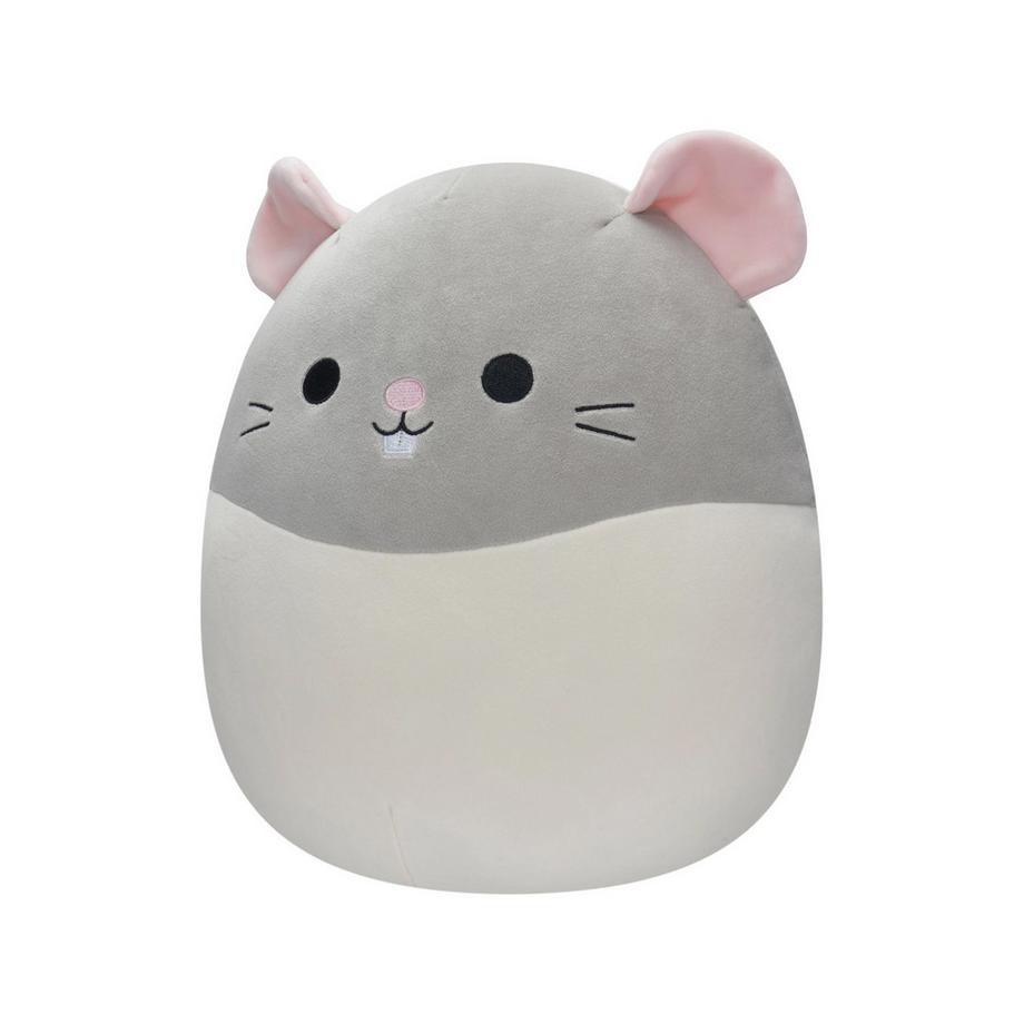Squishmallows  Rat gris-blanc 