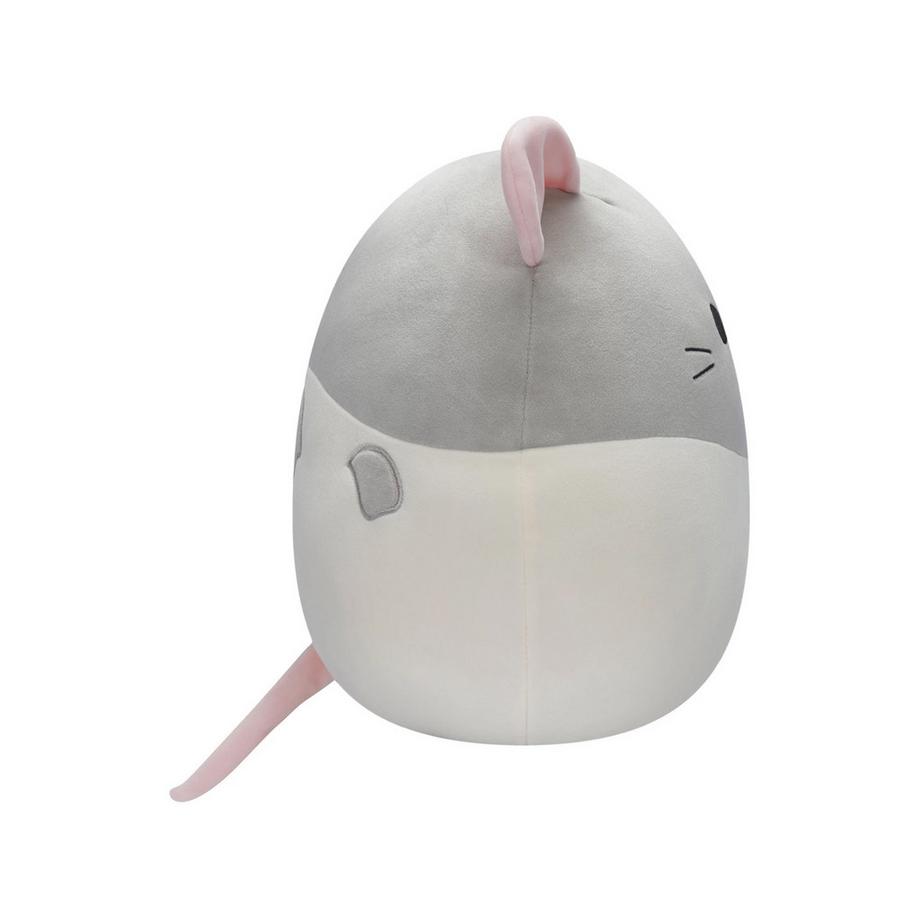 Squishmallows  Rat gris-blanc 